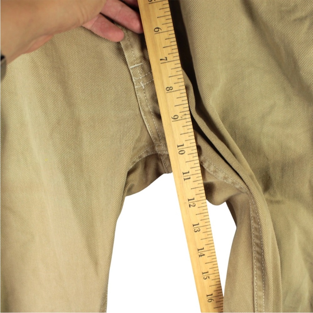 President's Tuscany P's Japanese Fabric Brown Cotton Mens Size 32x27 Pants Italy - Picture 14 of 15